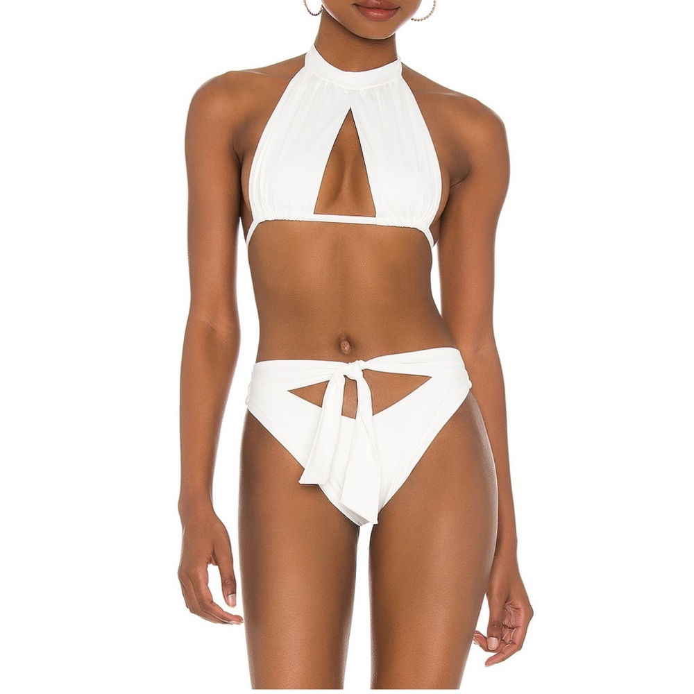 Frankie’s Bikini White size small